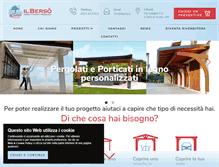 Tablet Screenshot of ilberso.it